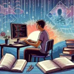 "Ilustrasi langkah-langkah 100 Hari Koding: Panduan lengkap bagi pemula untuk memulai perjalanan belajar coding dengan grafik dan diagram yang mendetail."