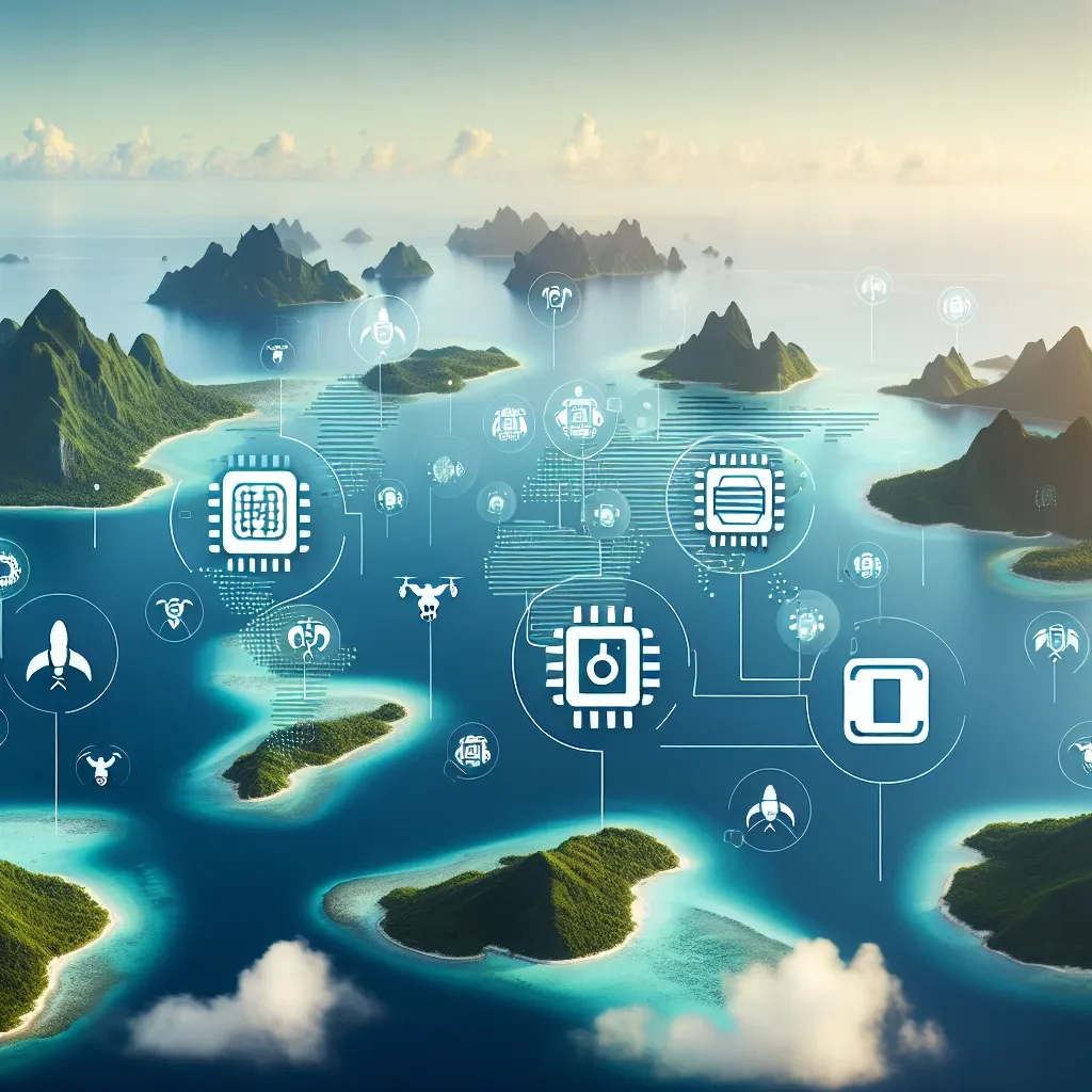 Pemetaan Distribusi Alat AI di Pulau-Pulau Terpencil